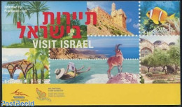Israel 2012 Visit Israel Prestige Booklet, Mint NH, Various - Stamp Booklets - Tourism - Ongebruikt (met Tabs)