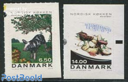 Denmark 2014 Nordic Kitchen 2v S-a, Mint NH, Health - Nature - Food & Drink - Cattle - Ongebruikt