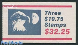United States Of America 1985 Eagle Booklet, Mint NH, Nature - Birds Of Prey - Stamp Booklets - Ungebraucht