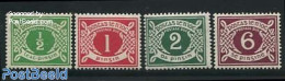 Ireland 1925 Postage Due 4v, Mint NH - Other & Unclassified