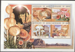 Niger 1999, Mushrooms, Eclipse, 4val In BF - Mushrooms