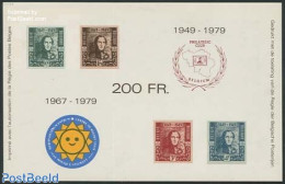 Belgium 1979 Special Sheet, Not Valid For Postage, Mint NH, Stamps On Stamps - Unused Stamps