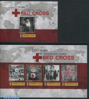 Liberia 2013 Red Cross 2 S/s, Mint NH, Health - Red Cross - Rode Kruis