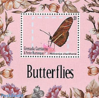 Grenada Grenadines 2013 Butterflies S/s, Mint NH, Nature - Butterflies - Grenade (1974-...)