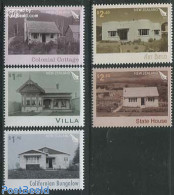 New Zealand 2014 Construction Of A Nation 5v, Mint NH, Art - Architecture - Modern Architecture - Neufs