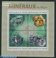 Niger 2013 Minerals 4v M/s, Mint NH, History - Geology - Niger (1960-...)