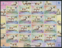 Niger 1998 WWF, Animals M/s (with 4 Sets), Mint NH, Nature - Animals (others & Mixed) - World Wildlife Fund (WWF) - Niger (1960-...)