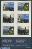 Faroe Islands 2014 Lighthouses Booklet S-a, Mint NH, Various - Stamp Booklets - Lighthouses & Safety At Sea - Non Classés