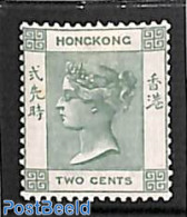 Hong Kong 1900 2c, Green, Stamp Out Of Set, Unused (hinged) - Neufs