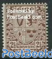 Ireland 1940 2.5p, Stamp Out Of Set, Unused (hinged), History - Coat Of Arms - Ongebruikt