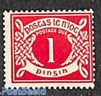 Ireland 1925 1p, Postage Due, Stamp Out Of Set, Unused (hinged) - Sonstige & Ohne Zuordnung