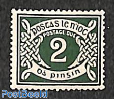 Ireland 1925 2p, Postage Due, Stamp Out Of Set, Unused (hinged) - Sonstige & Ohne Zuordnung