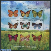 Gambia 2014 Butterflies S/s, Mint NH, Nature - Butterflies - Gambia (...-1964)