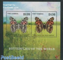 Gambia 2014 Butterflies S/s, Mint NH, Nature - Butterflies - Gambie (...-1964)