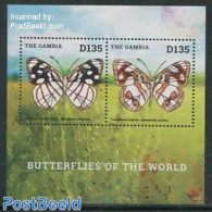 Gambia 2014 Butterflies S/s, Mint NH, Nature - Butterflies - Gambia (...-1964)