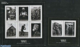 Nevis 2014 World War I 2 S/s, Mint NH, History - Militarism - World War I - Militaria