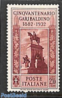 Italy 1932 2.55L, Stamp Out Of Set, Unused (hinged), Nature - Horses - Autres & Non Classés