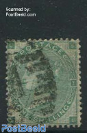 Great Britain 1862 1Sh, Used, Lo In Lower Right Corner, Used Stamps - Other & Unclassified
