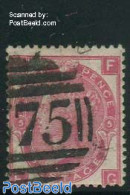 Great Britain 1867 3p, Plate 5, Used, Used Stamps - Other & Unclassified