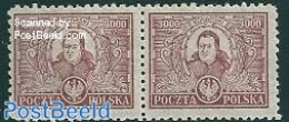 Poland 1923 S. Konarski 1v, Plate Flaw; KONAPSKI, Mint NH - Unused Stamps