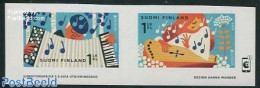 Finland 2014 Europa, Music Instruments 2v S-a, Mint NH, History - Performance Art - Europa (cept) - Music - Musical In.. - Unused Stamps