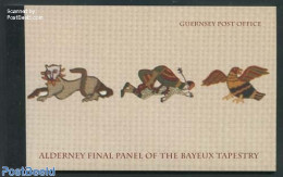 Alderney 2014 Bayeux Tapestry Prestige Booklet, Mint NH, Various - Stamp Booklets - Textiles - Unclassified