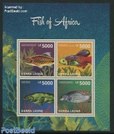 Sierra Leone 2013 Fish Of Africa 4v M/s, Mint NH, Nature - Fish - Fishes