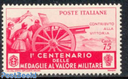 Italy 1934 75c, Stamp Out Of Set, Unused (hinged), History - Militarism - Autres & Non Classés