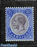Jamaica 1912 2Sh, Stamp Out Of Set, Unused (hinged) - Jamaique (1962-...)