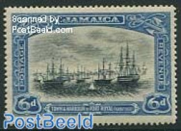 Jamaica 1922 Definitive, Ships 1v, Unused (hinged), Transport - Ships And Boats - Ships