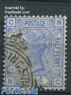Great Britain 1880 2.5p, Plate 22, Used, Used Stamps - Andere & Zonder Classificatie