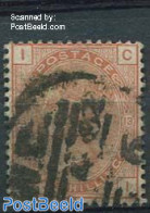 Great Britain 1880 1Sh, Plate 13, Used, Used Stamps - Gebruikt