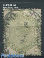 Great Britain 1883 1Sh, Used, Used Stamps - Used Stamps