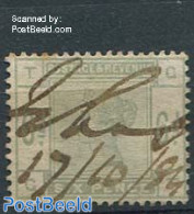 Great Britain 1883 6p, Pen Cancellation, Used Stamps - Oblitérés