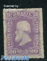 Brazil 1877 20R Violet/lilac, Unused Hinged, Unused (hinged) - Neufs