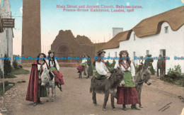 R671794 London. Franco British Exhibition. Main Street And Ancient Church. Bally - Monde