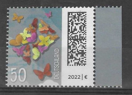 BRD 2022  Mi.Nr. 3714 , Schmetterlinge / Freimarken - Nassklebend - Gestempelt / Fine Used / (o) - Used Stamps