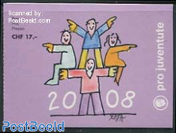 Switzerland 2008 Pro Juventute Booklet, Mint NH, Stamp Booklets - Art - Children Drawings - Neufs