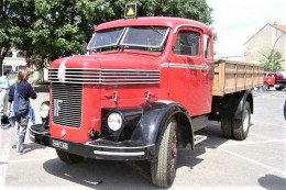 Isotta-Fraschini D-80 Tray-body Ancien Camion (1938) - 15x10cms PHOTO - Camion, Tir