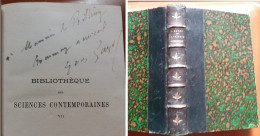 C1  Yves GUYOT La SCIENCE ECONOMIQUE 1881 RELIE Envoi DEDICACE Signed Port Inclus France - Libros Autografiados