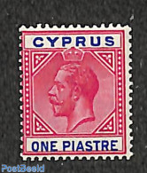Cyprus 1921 1Pia, Stamp Out Of Set, Unused (hinged) - Unused Stamps