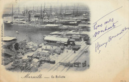 P-24-Bi.-3033 : MARSEILLE. LA JOLIETTE. CARTE PRECURSEUR - Vieux Port, Saint Victor, Le Panier
