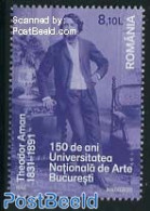 Romania 2014 National Art University 1v, Mint NH, Science - Education - Unused Stamps