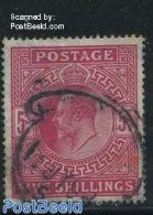 Great Britain 1902 5Sh, Used, Used - Gebruikt