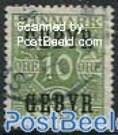 Denmark 1923 GEBYR Overprint 1v, Unused (hinged) - Nuovi