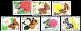 783  Butterflies - Papillons - Cambodge Yv 369-75 - MNH - 1,95 . - Butterflies