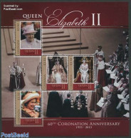Grenada 2013 Queen Elizabeth II Diamond Coronation 4v M/s, Mint NH, History - Kings & Queens (Royalty) - Royalties, Royals