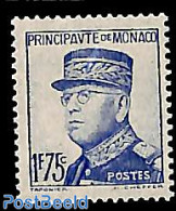 Monaco 1938 1.75Fr, Stamp Out Of Set, Unused (hinged) - Unused Stamps