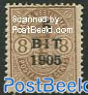 Danish West Indies 1905 5B On 8c, Stamp Out Of Set, Unused (hinged) - Danimarca (Antille)