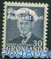 Greenland 1950 30o, Stamp Out Of Set, Unused (hinged) - Ongebruikt
